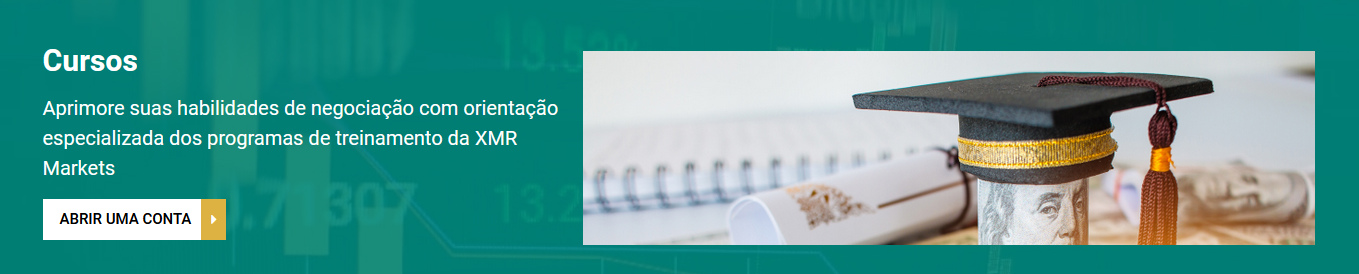 Representação dos cursos educativos oferecidos pela XMR Markets Representação dos cursos educativos oferecidos pela XMR Markets